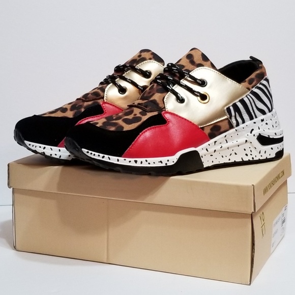 Shoes - Color Block/Multi Pattern Sneaker